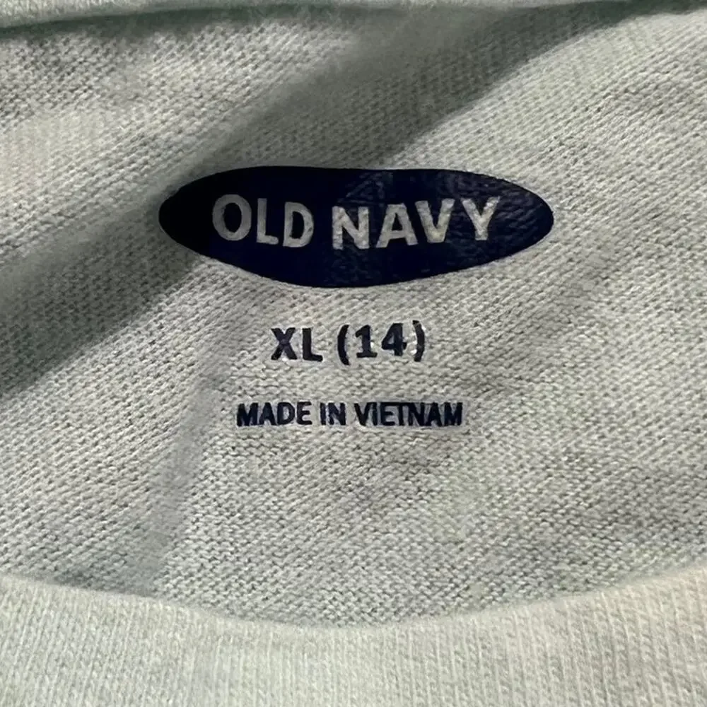 Old Navy Multi Color Short Sleeve Shirt - Girls Size XL (14)